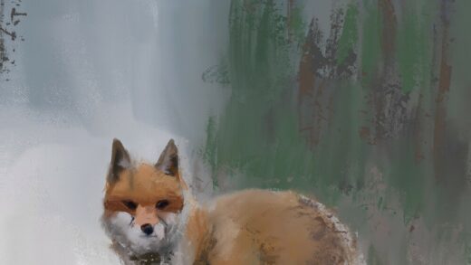 Fox (digital in Infinite Painter)
